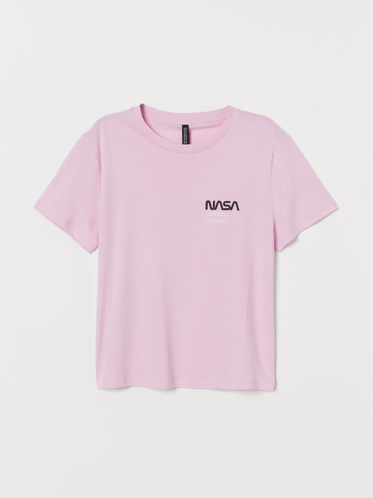 Футболка розовая с логотипом | 5818616