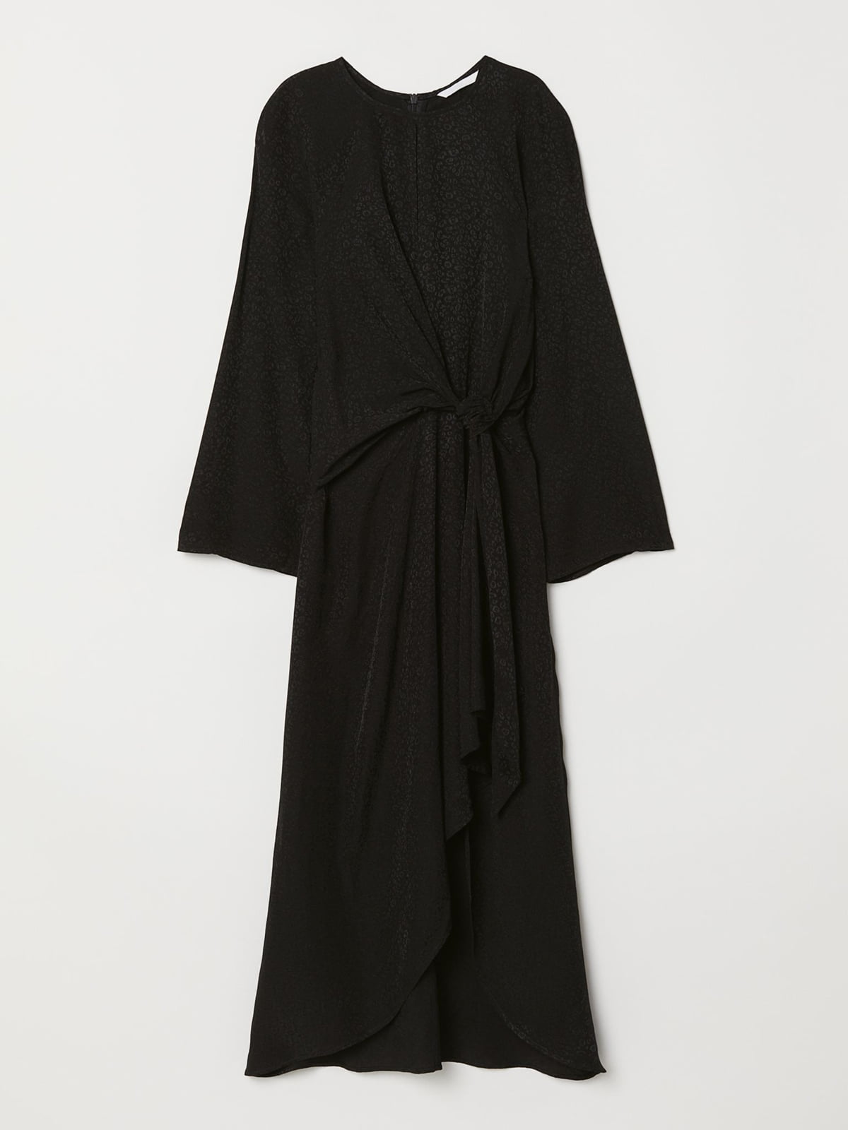 Сукня чорна з анімалістичним візерунком | 5819606
