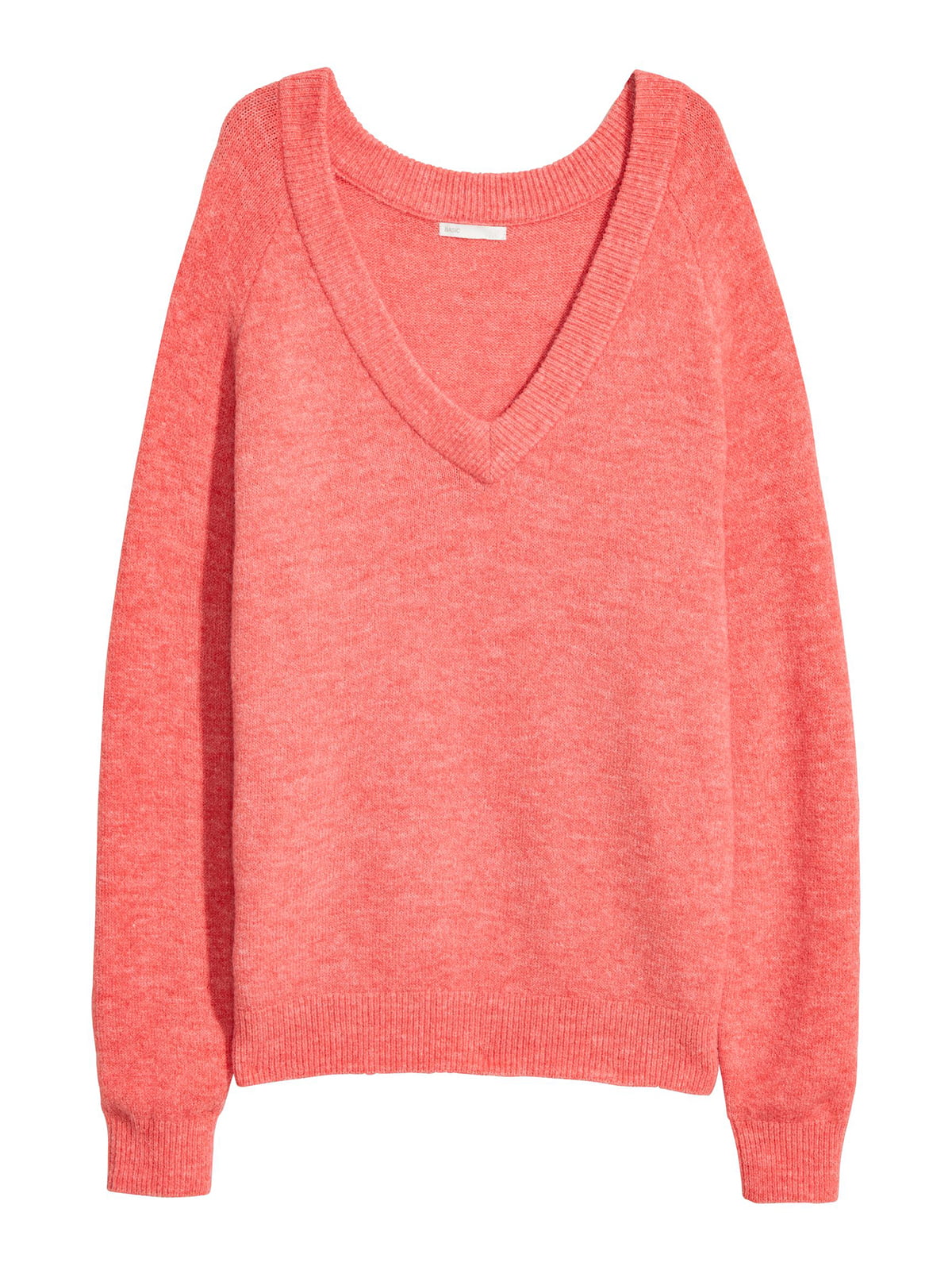 Пуловер кораллового цвета | 5824843