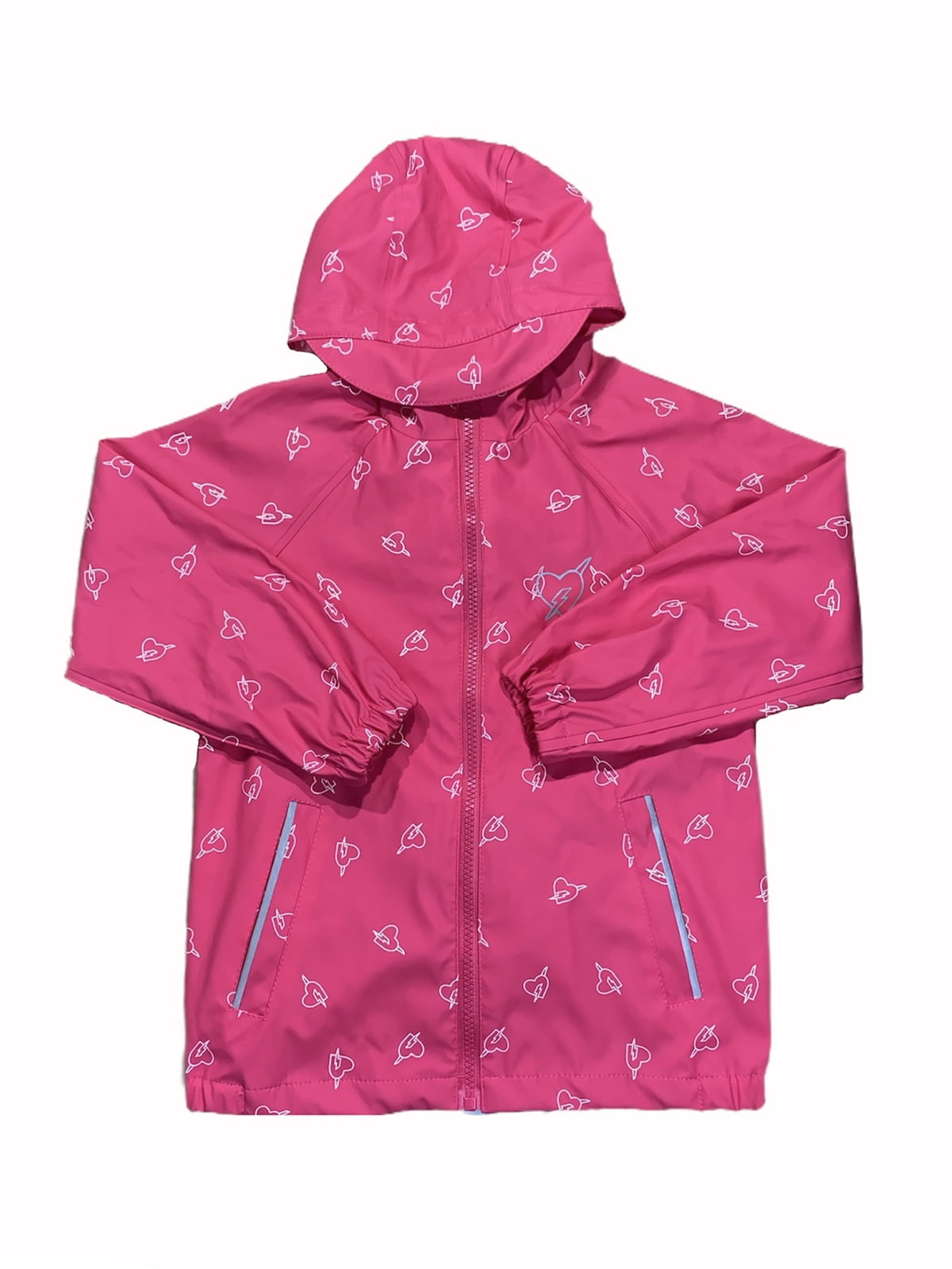 Куртка розовая в принт | 5825198