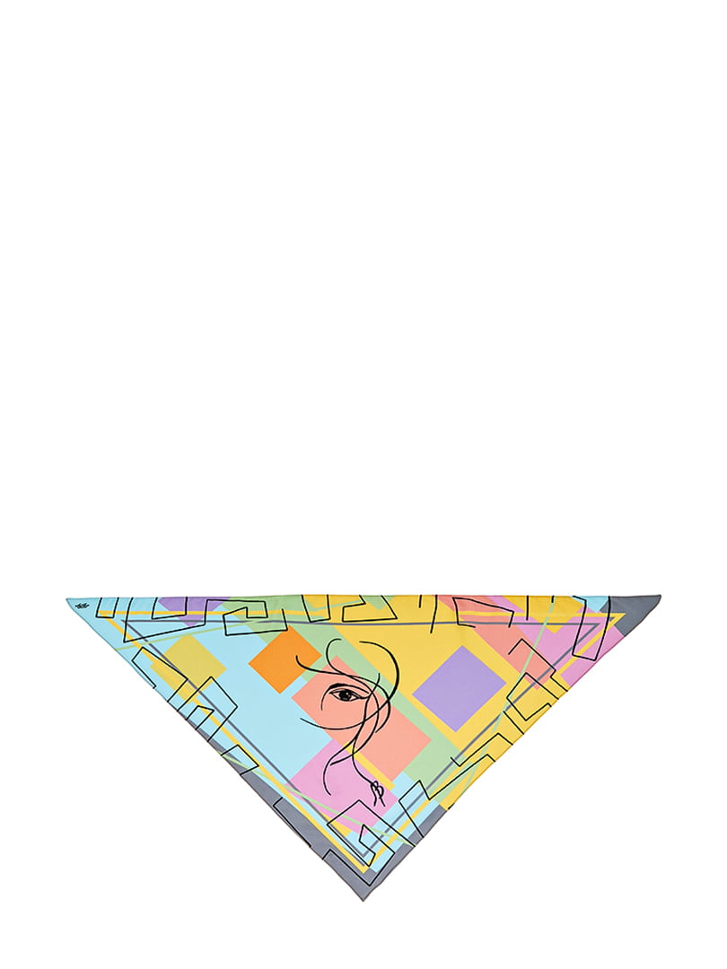 Косинка різнокольорова з малюнком | 5826262