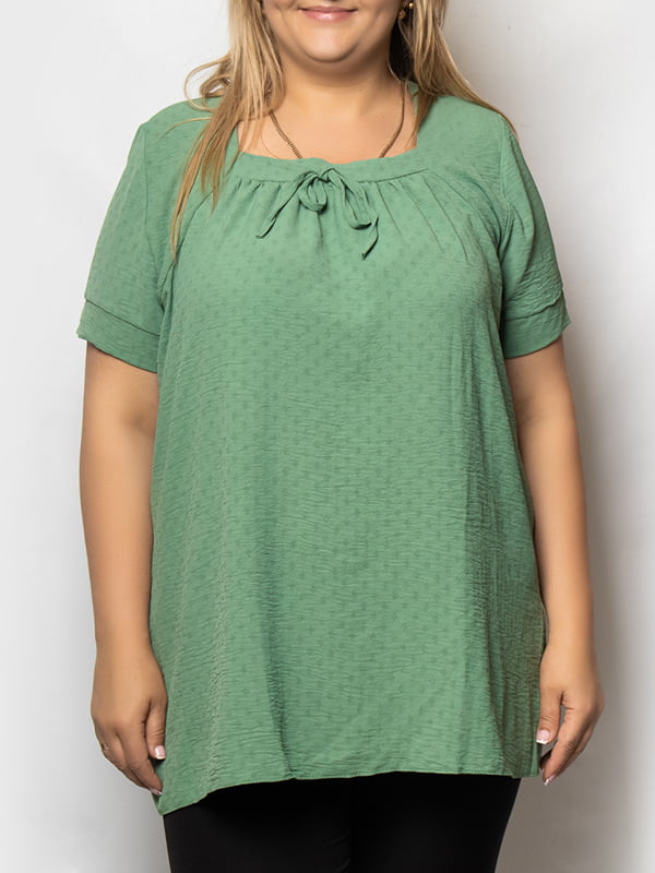 Блуза зеленая | 5781654