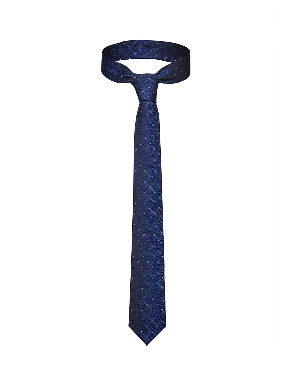 Краватка синя в ромби | 5840550