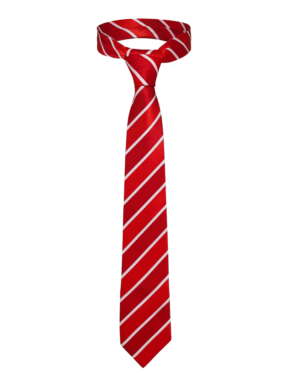 Краватка червона в смужку | 5841087