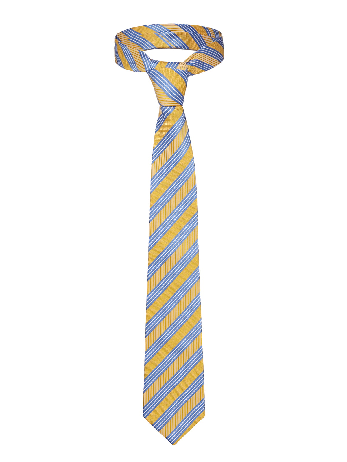 Краватка комбінованого кольору в смужку | 5841101