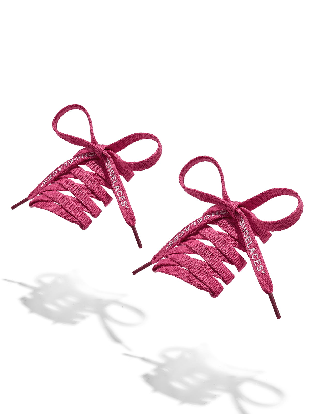 Шнурки для взуття рожеві | 5844565