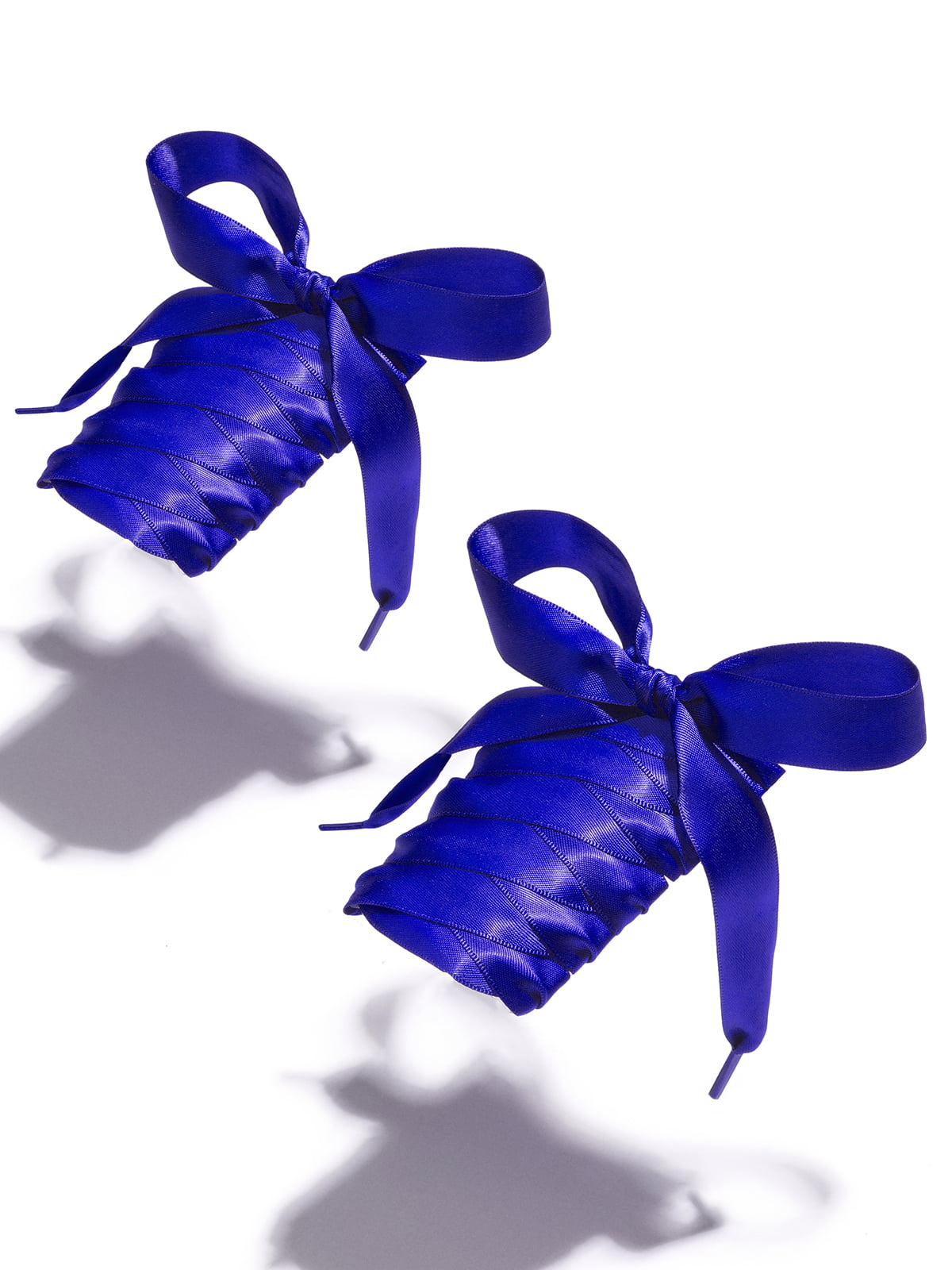 Шнурки для обуви синие | 5845097