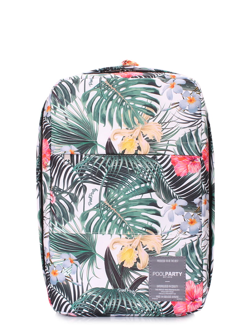 Рюкзак комбинированной расцветки в принт | 5847090