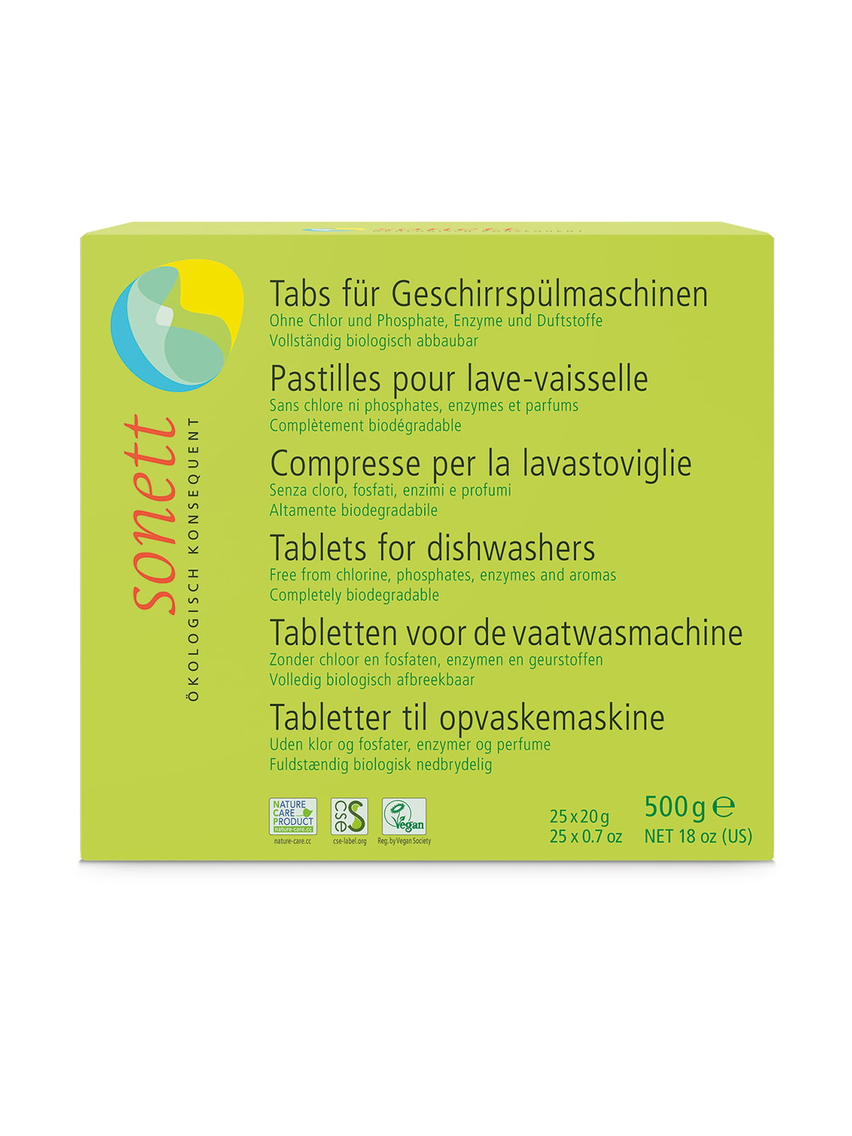 Органические таблетки для посудомоечных машин (25 шт) | 5851286