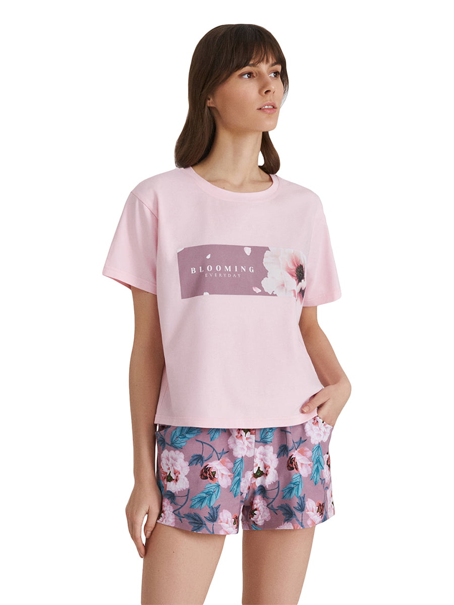 Пижама: футболка и шорты | 5859029