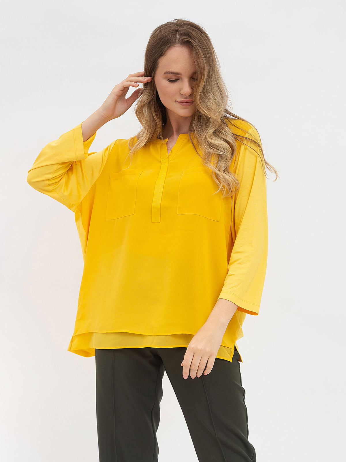 Блуза желтая | 5343232