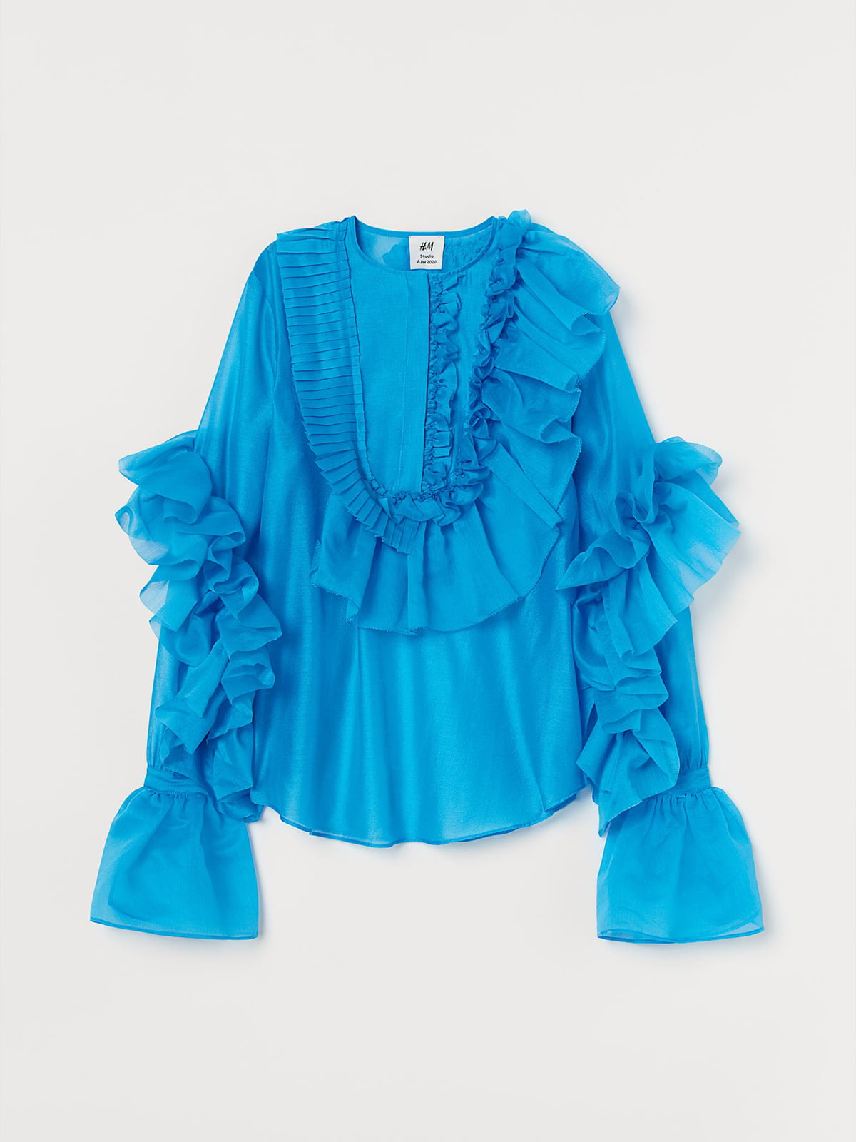 Блуза голубая | 5861015