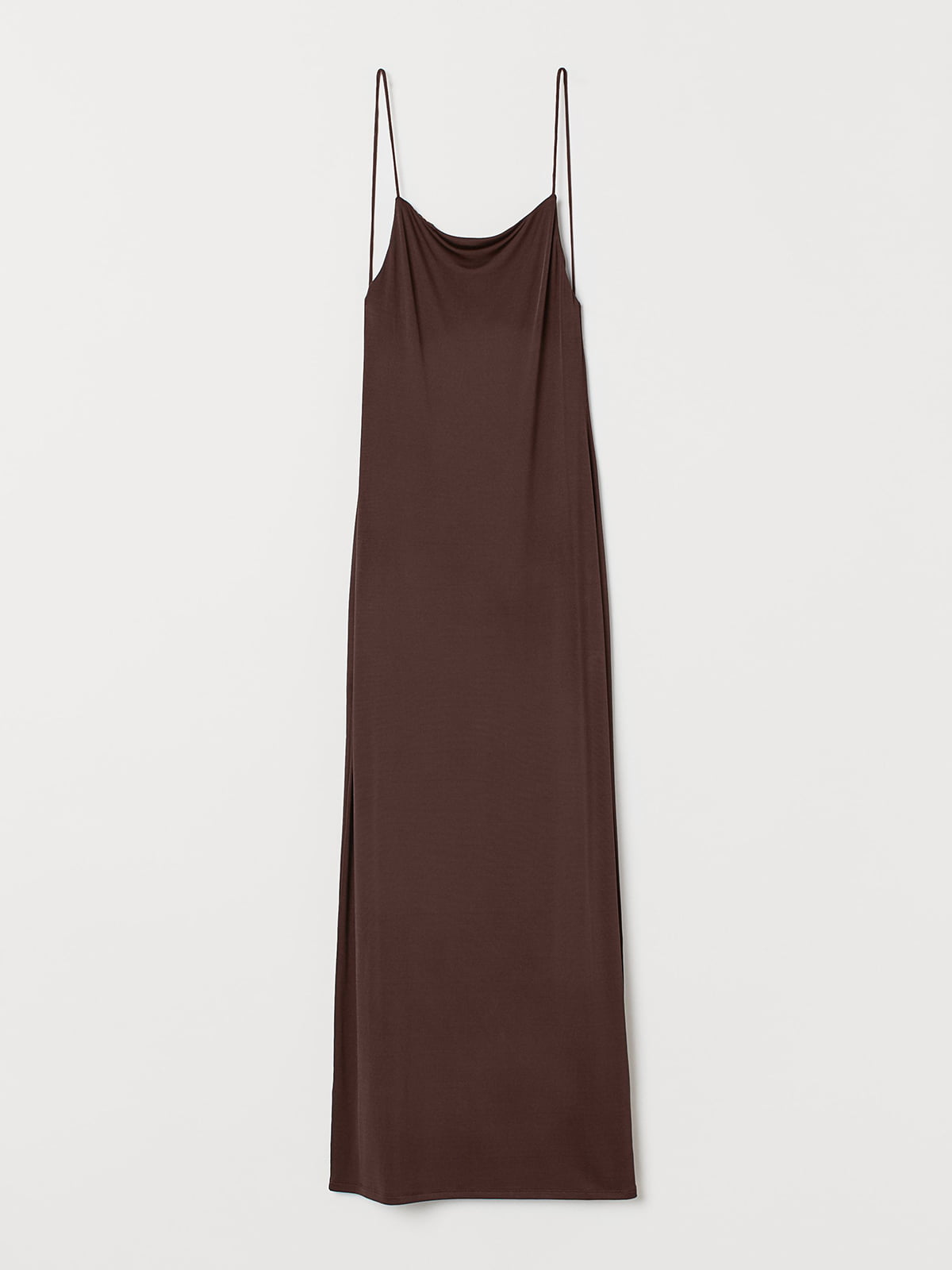 Сукня в білизняному стилі темно-коричнева | 5878714