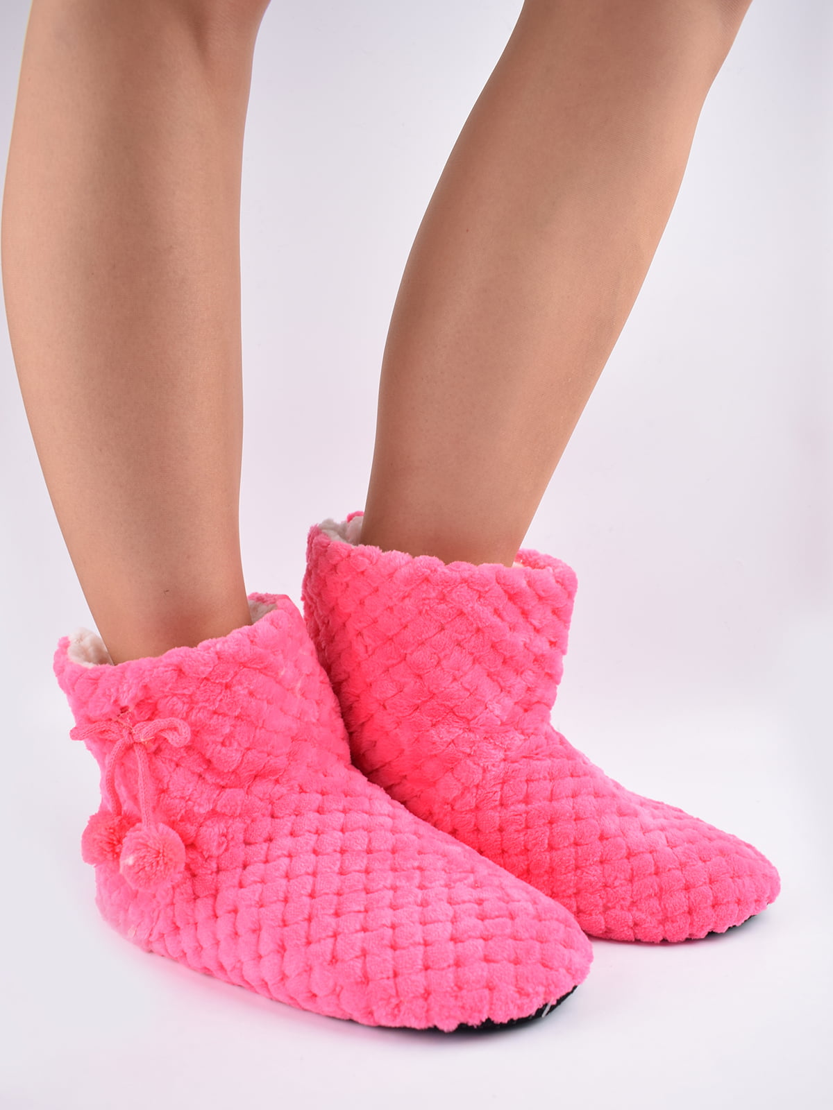 Тапочки-шкарпетки рожеві | 5903057
