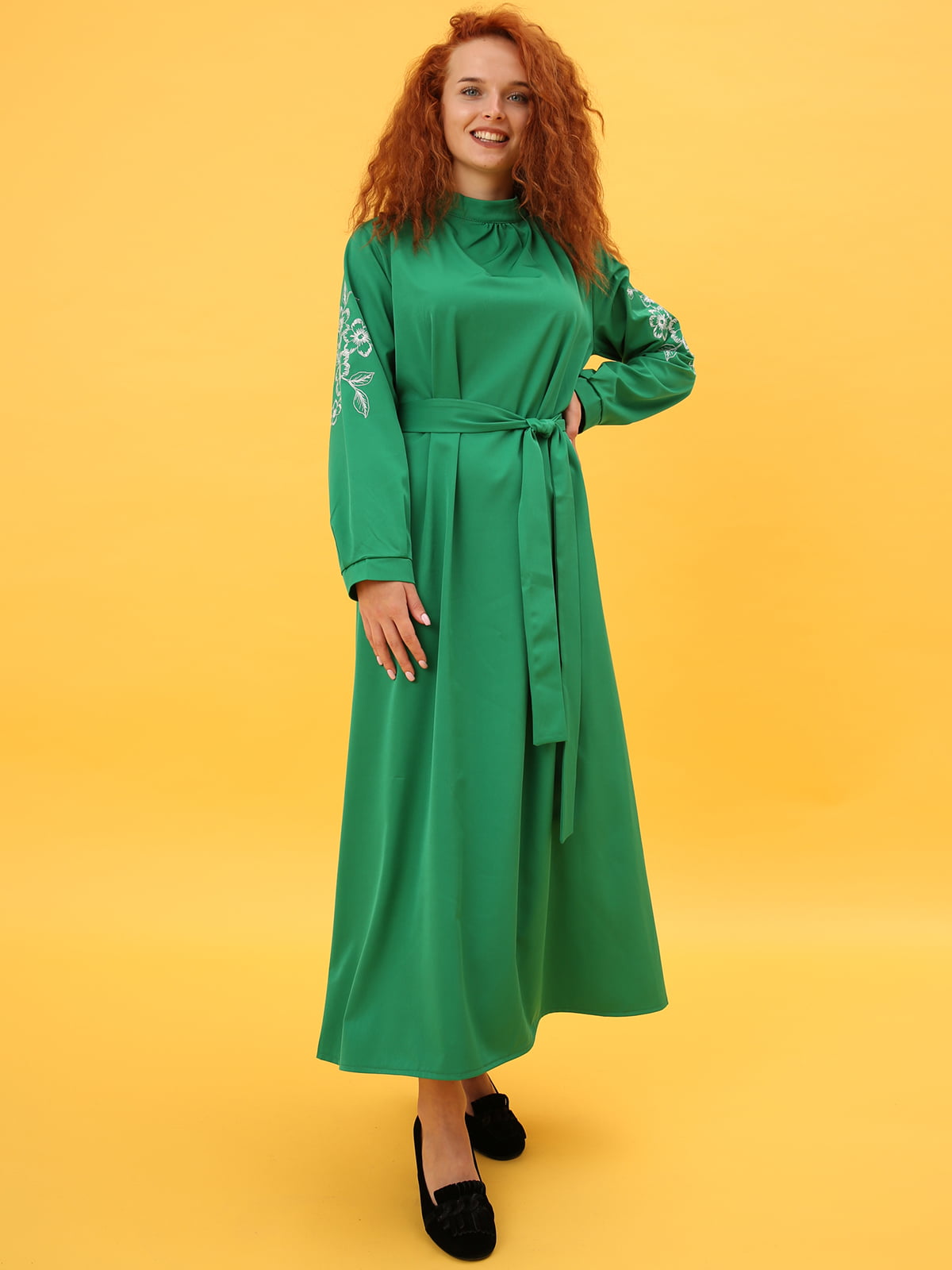 Платье зеленое | 5903942