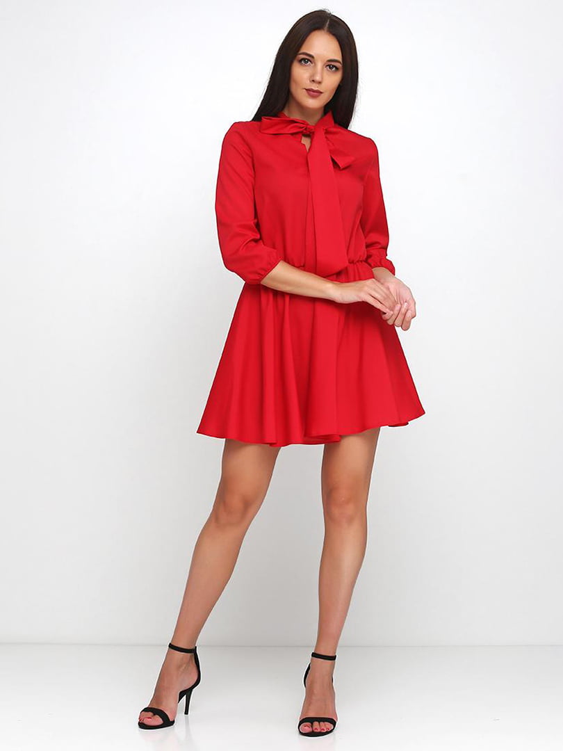 Сукня А-силуету червона | 5900034