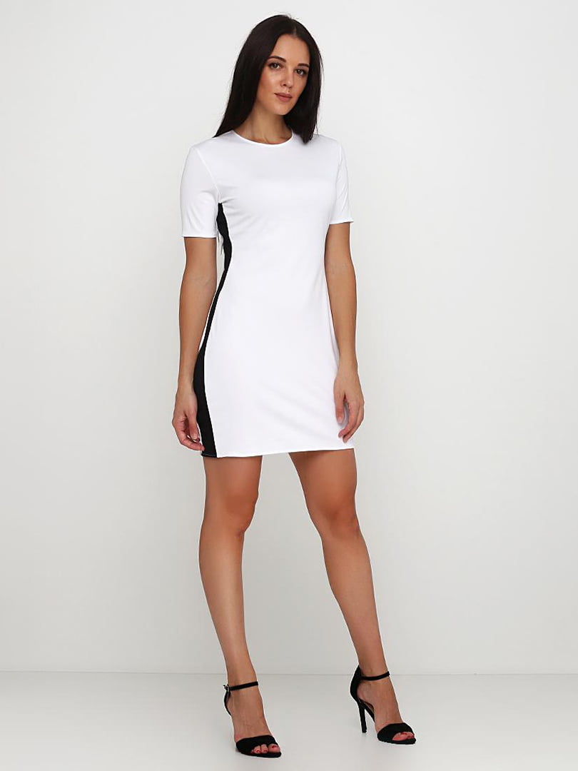 Платье-футболка белое | 5900066