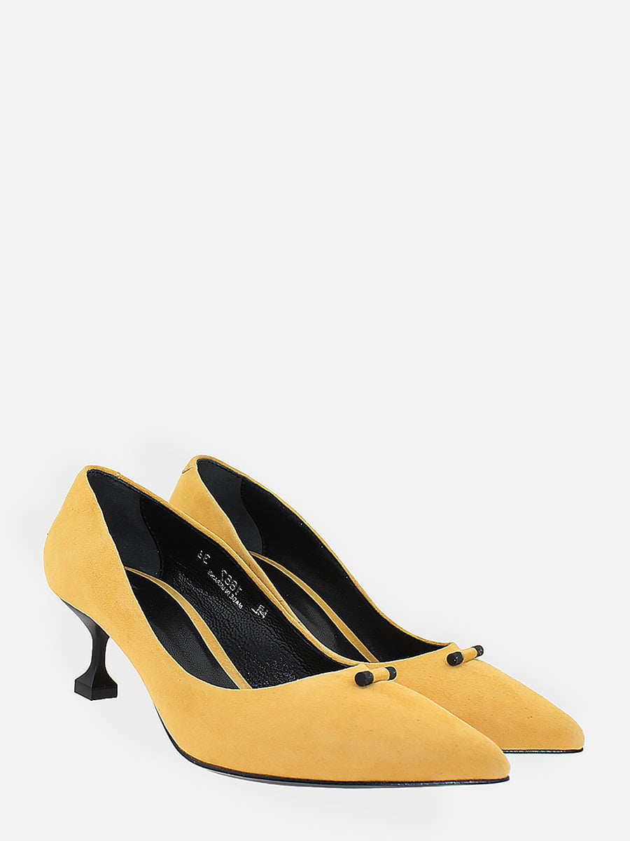 Туфлі-човники жовті | 5860158