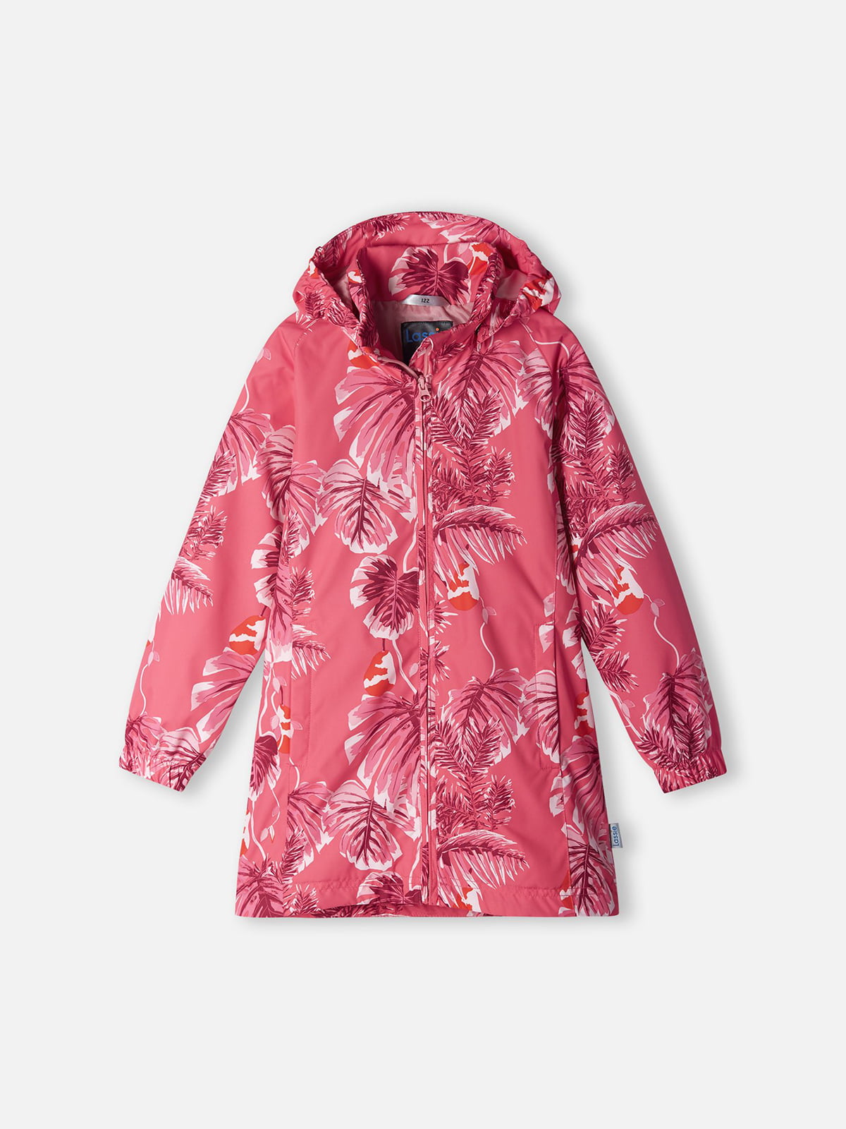 Куртка рожева з принтом | 5908721