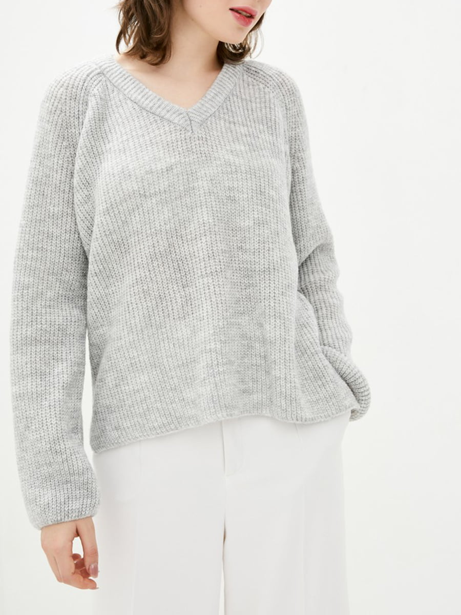 Пуловер серый | 5915111