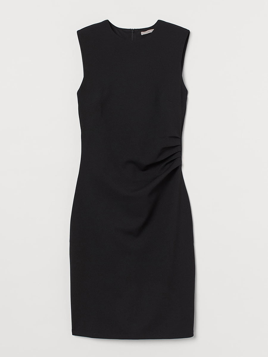 Платье-футляр черное | 5917320