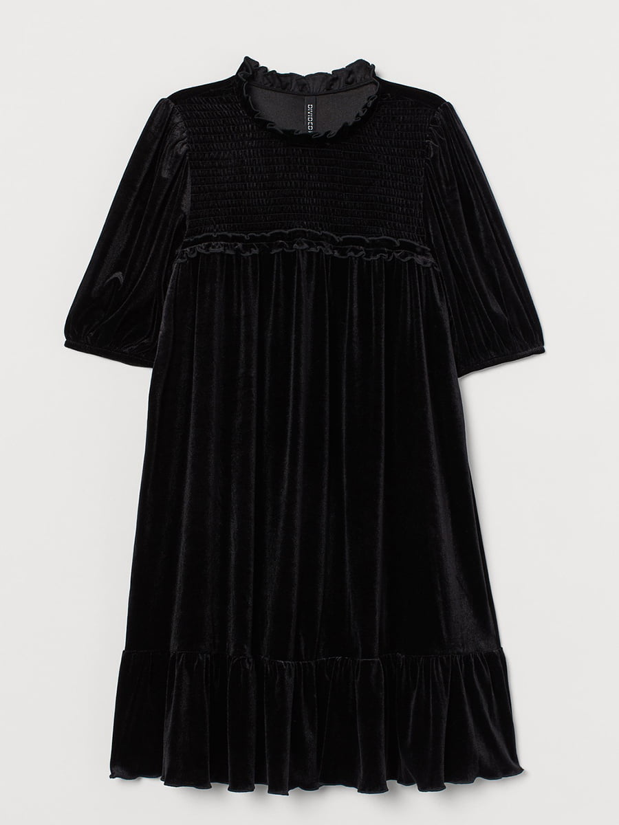 Сукня А-силуету чорна | 5917406