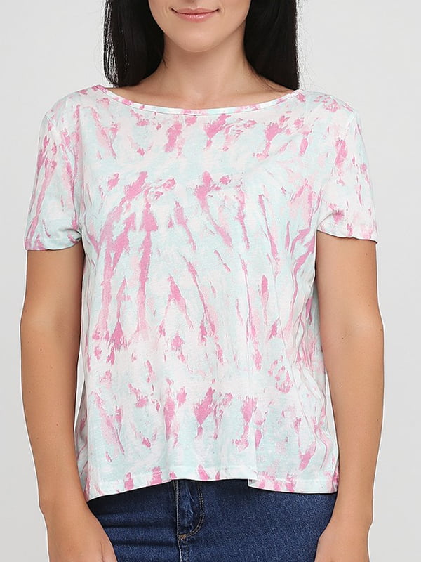 Блуза абстрактной расцветки | 5922328