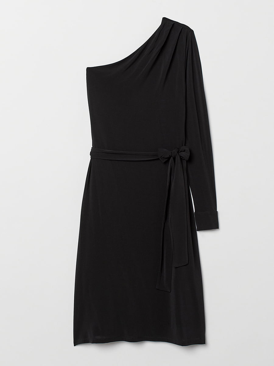 Сукня А-силуету чорна | 5923397