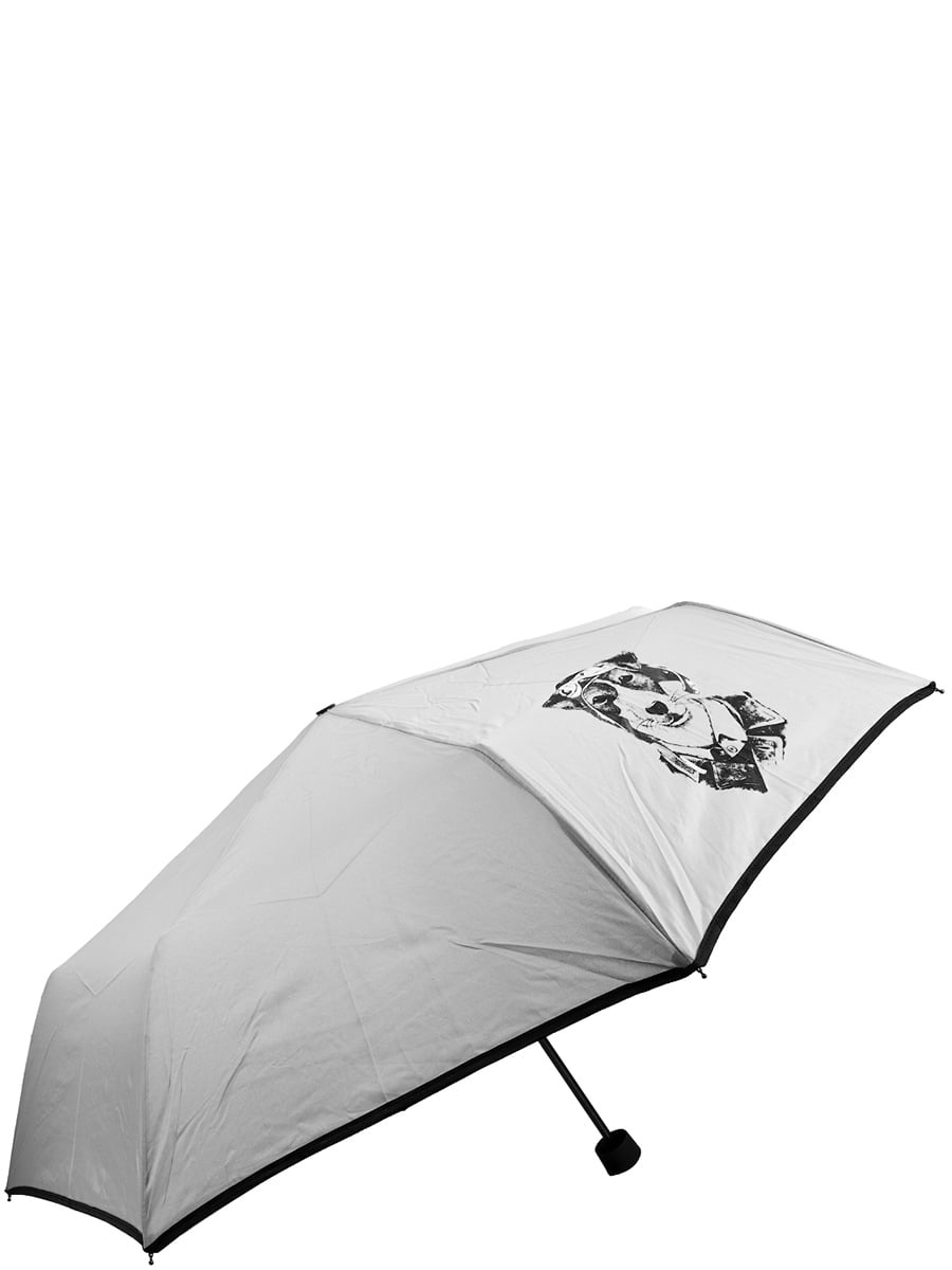 Зонт серый с рисунком | 5937213
