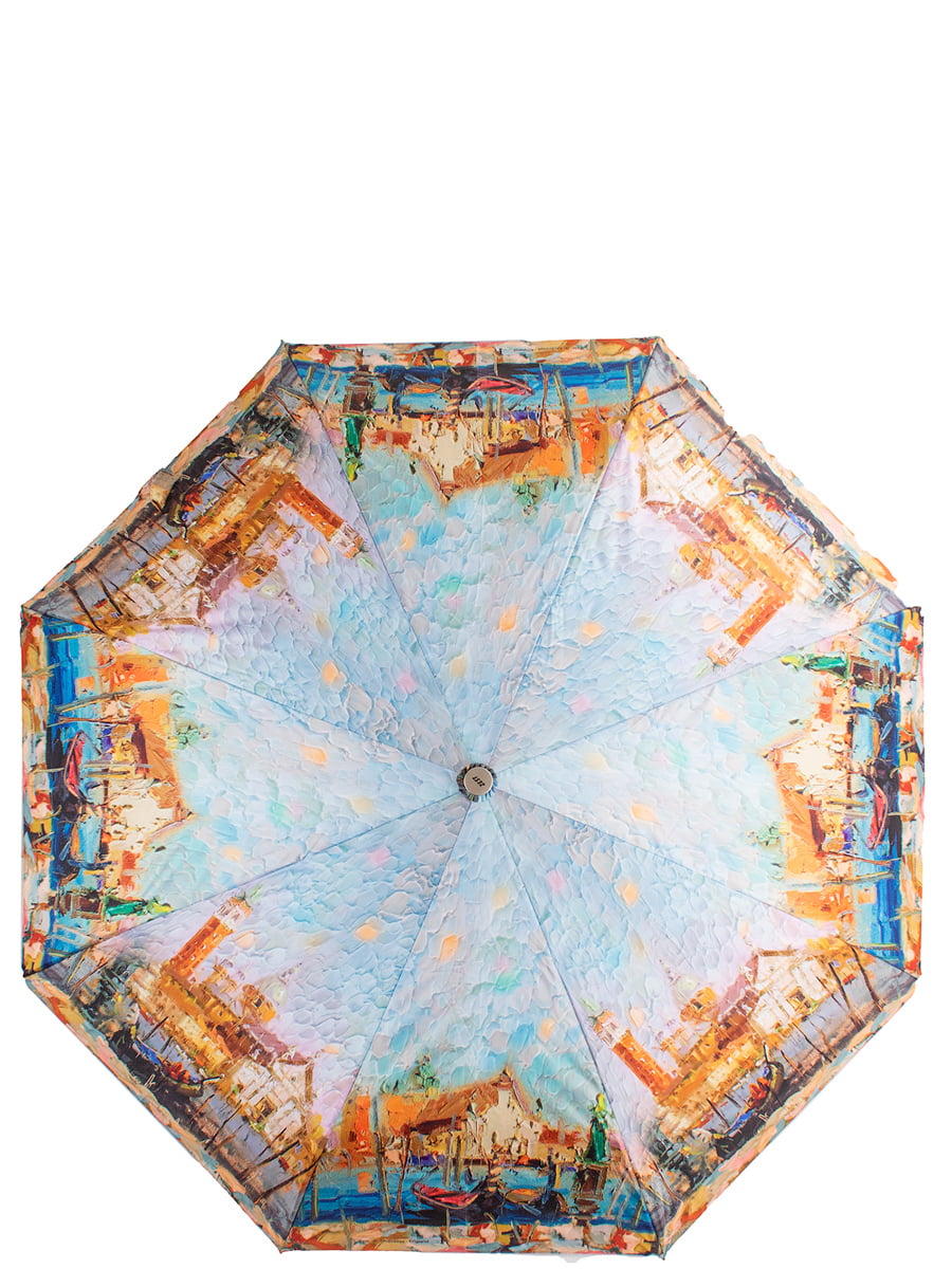 Зонт разноцветный с принтом | 5937978