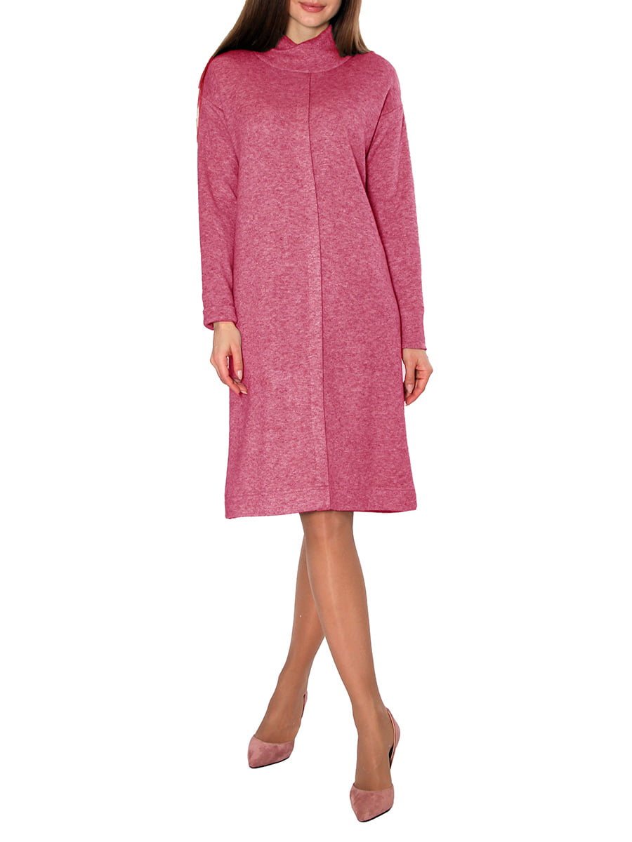 Сукня-светр кольору фрезії | 5938682