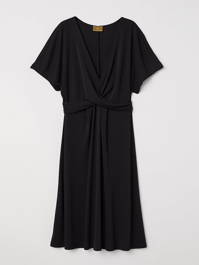 Сукня А-силуету чорна | 5939490