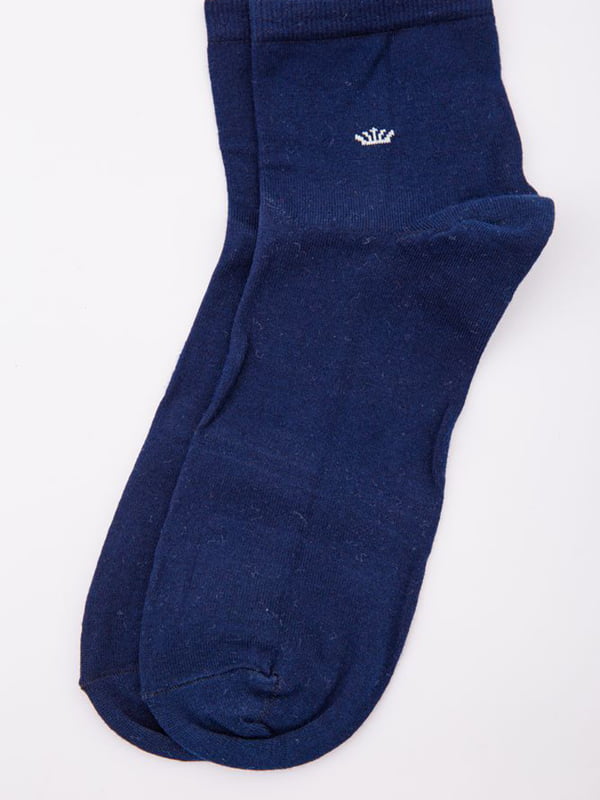 Шкарпетки темно-сині | 5953822