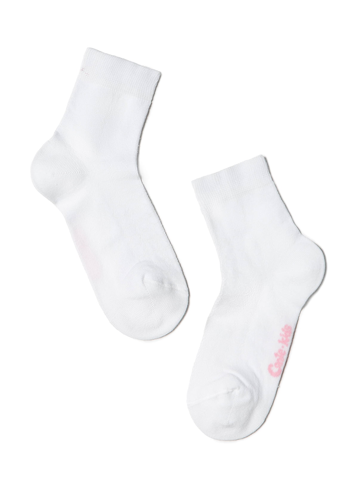 Шкарпетки білі з малюнком | 2625056