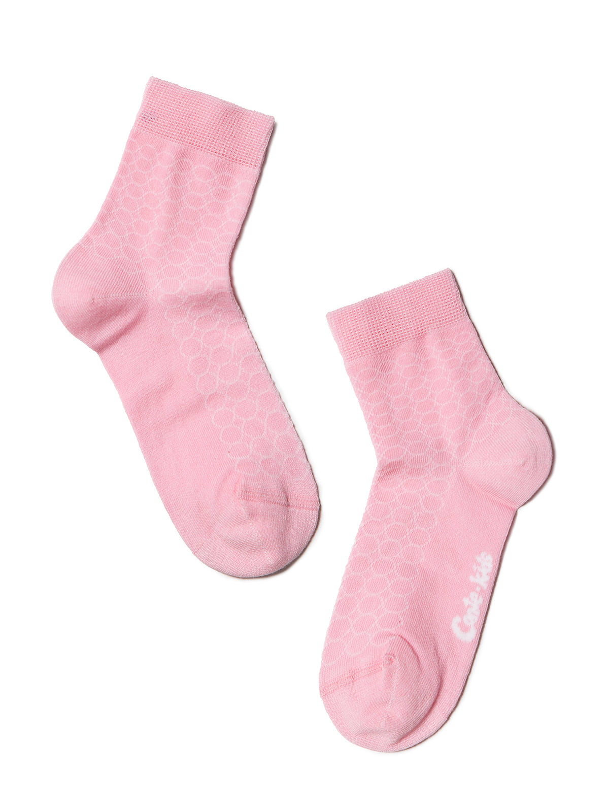 Шкарпетки світло-рожеві з малюнком | 2625059