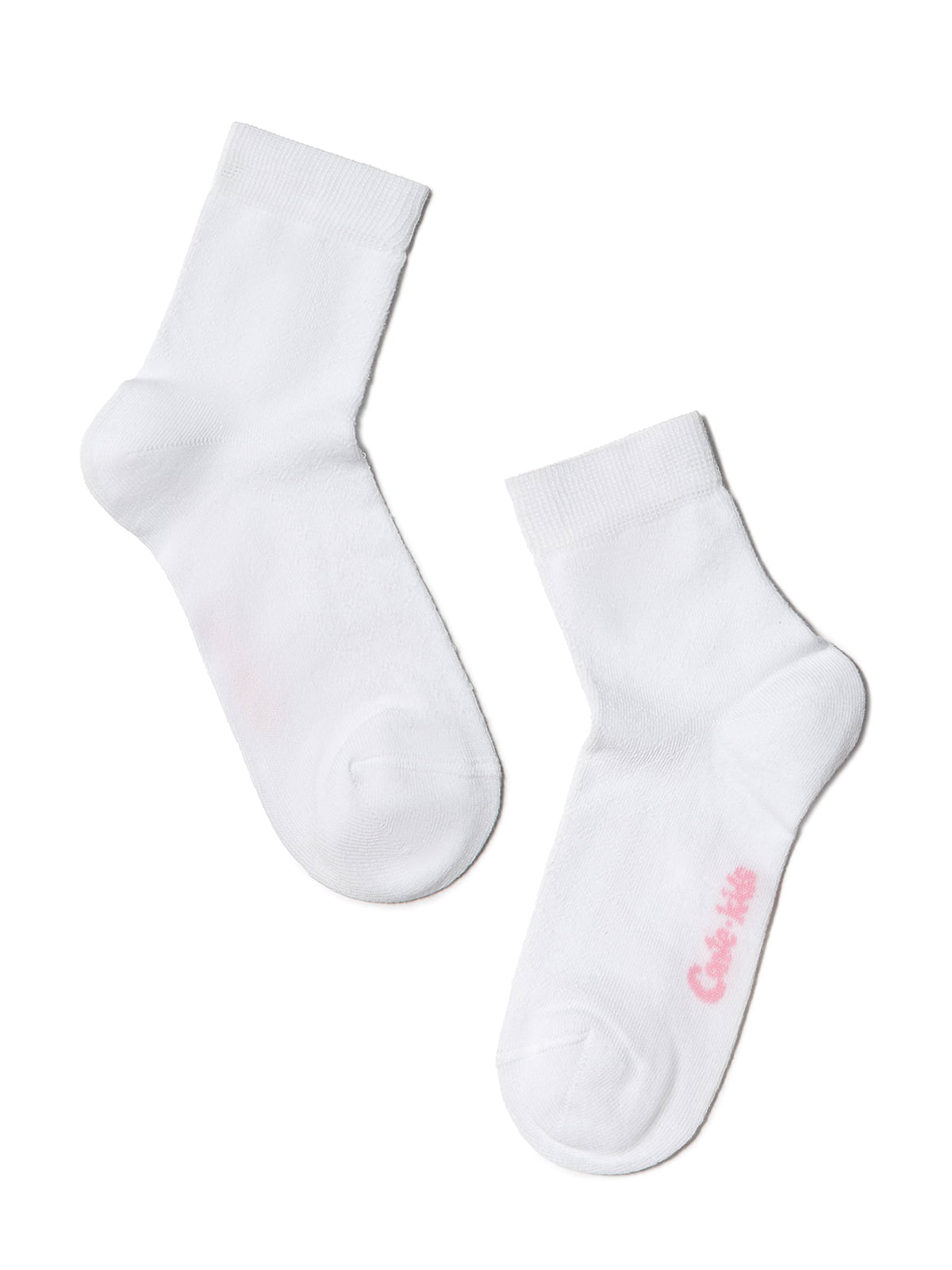 Шкарпетки білі з малюнком | 2625060