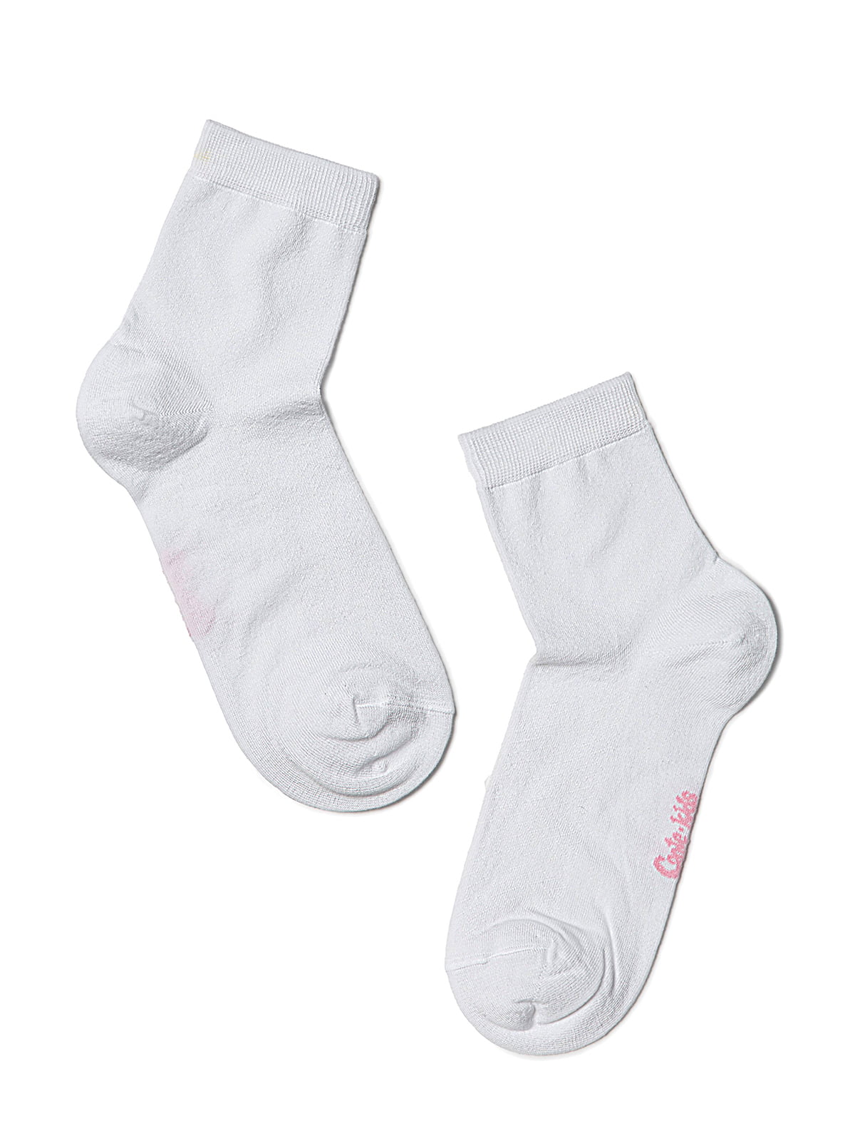 Шкарпетки білі з візерунком | 2625068