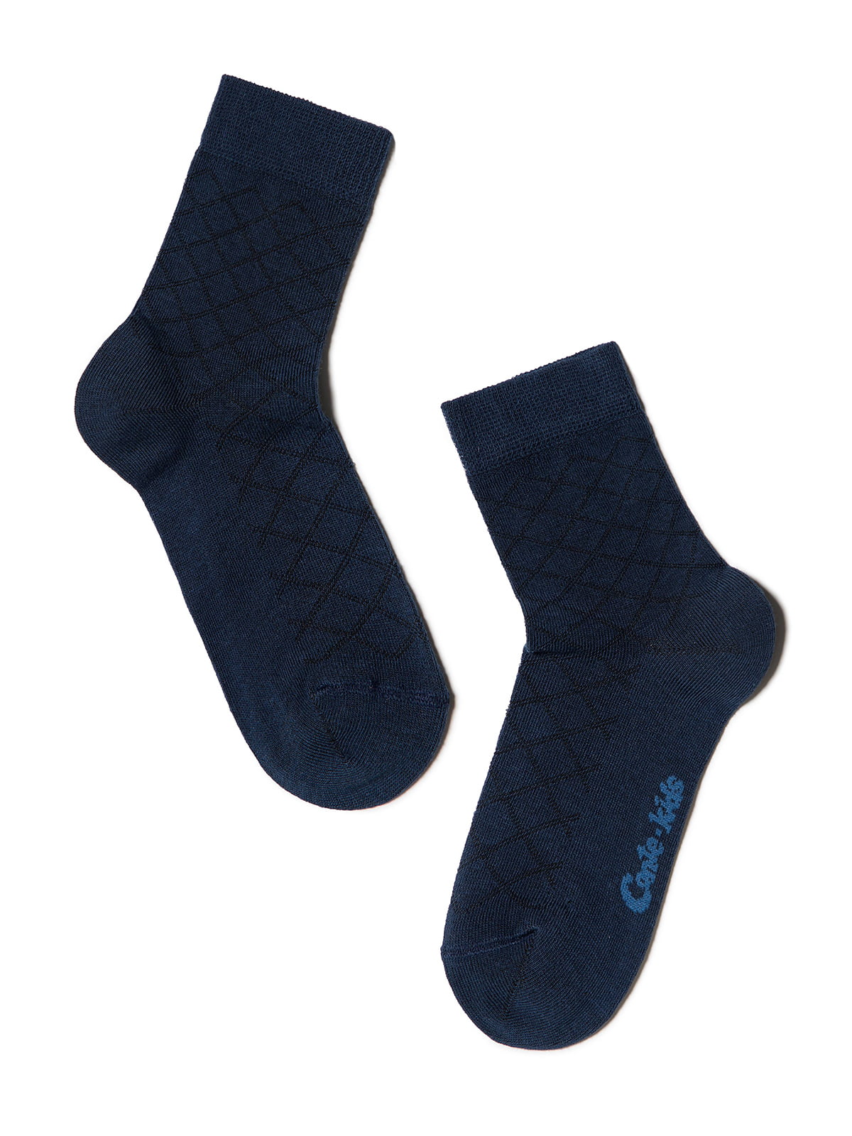 Шкарпетки темно-сині в ромби | 2625072