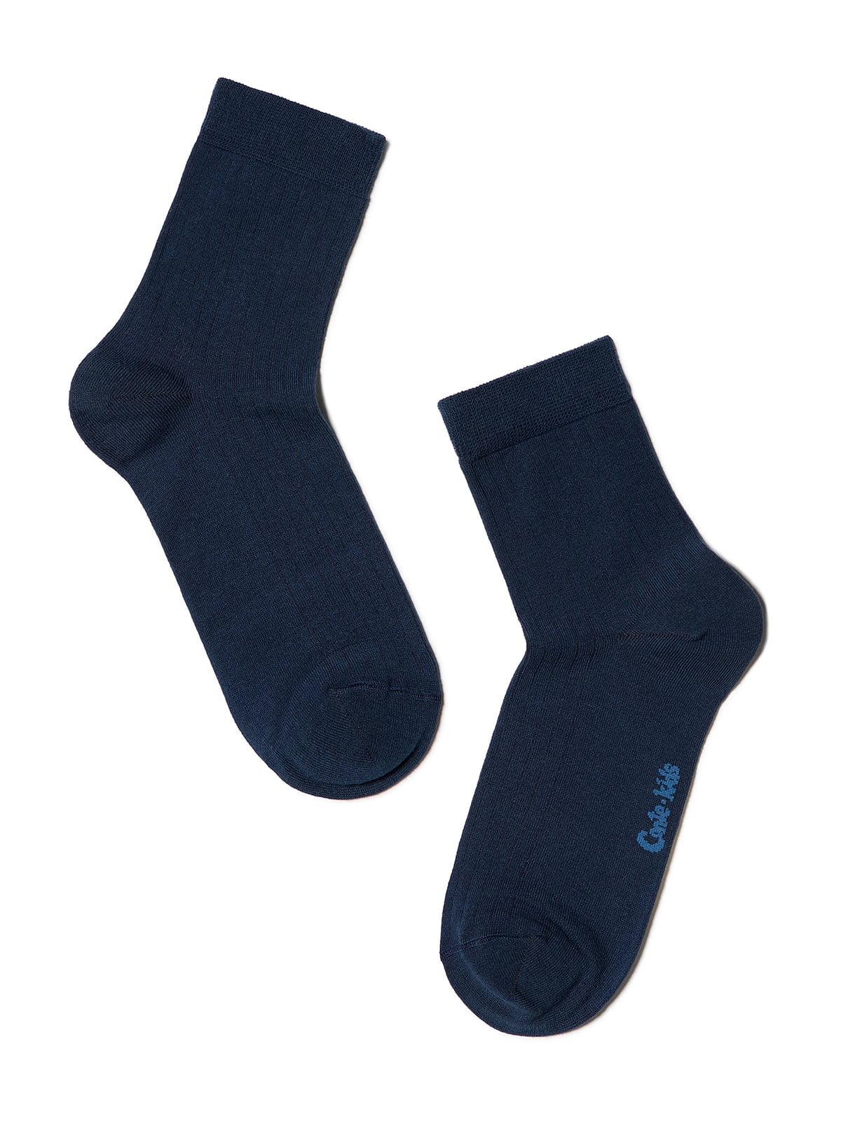 Шкарпетки темно-сині в клітинку | 2625081
