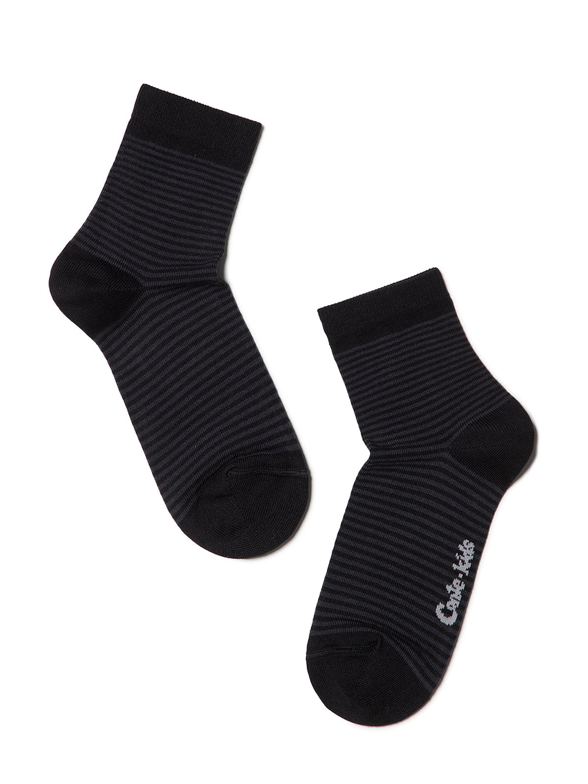 Шкарпетки чорні в смужку | 2626262