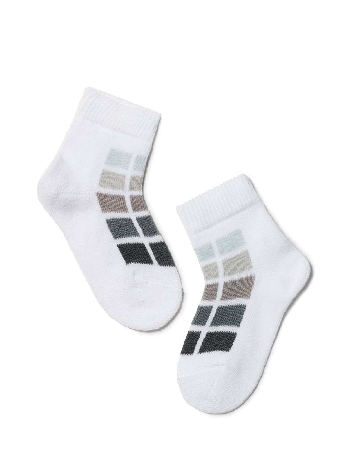 Шкарпетки біло-сірі | 3750272