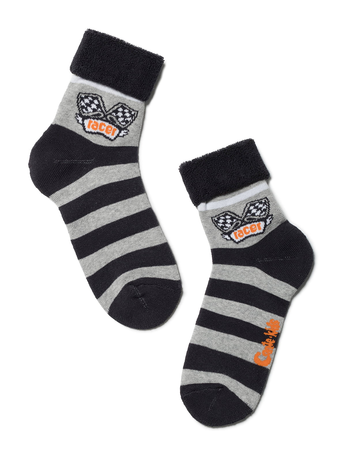 Шкарпетки сірі махрові | 3750314