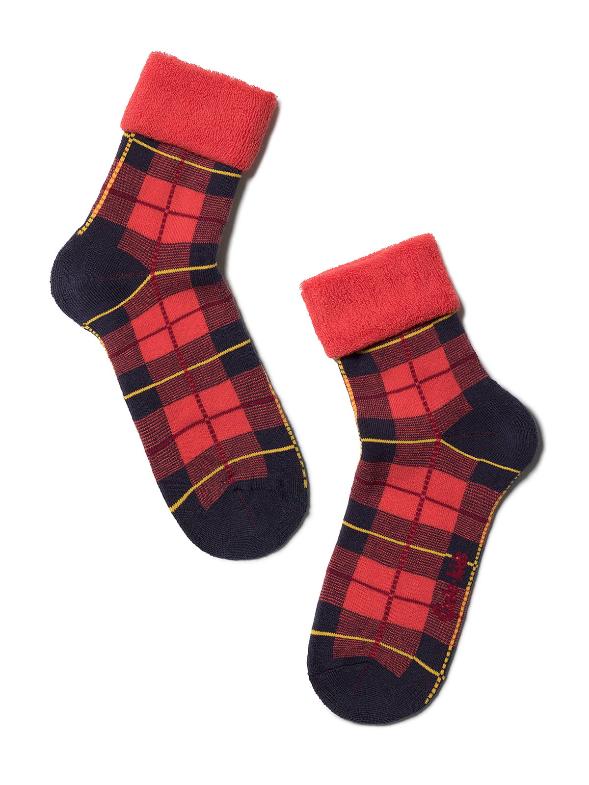Шкарпетки червоні махрові | 3750317