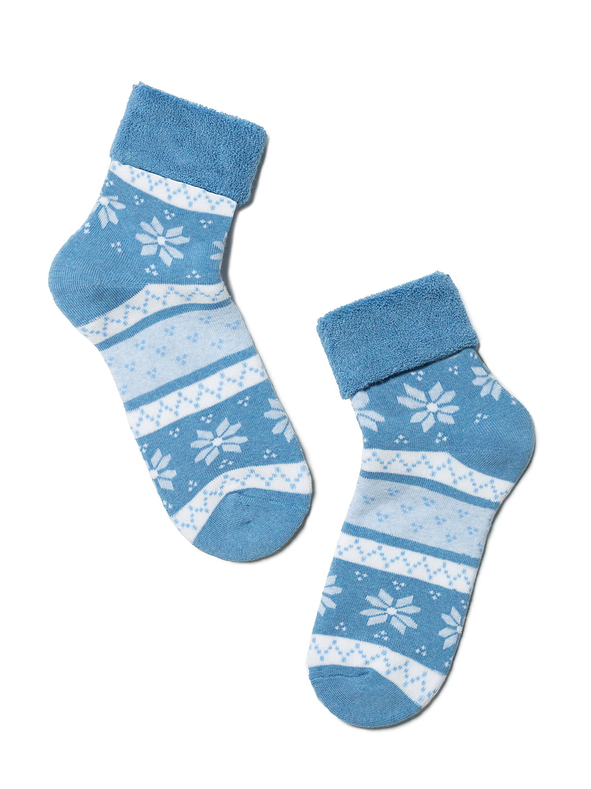 Носки голубые махровые | 3750322