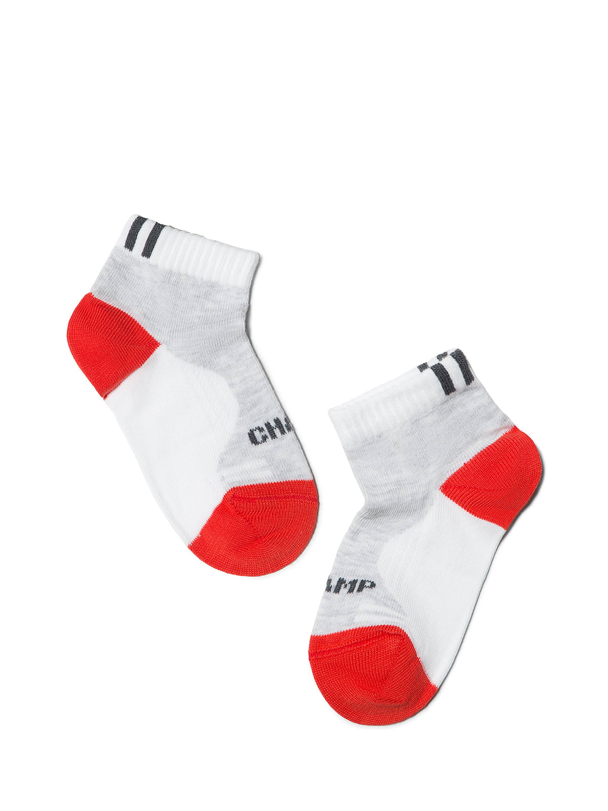 Шкарпетки біло-сірі | 4366724