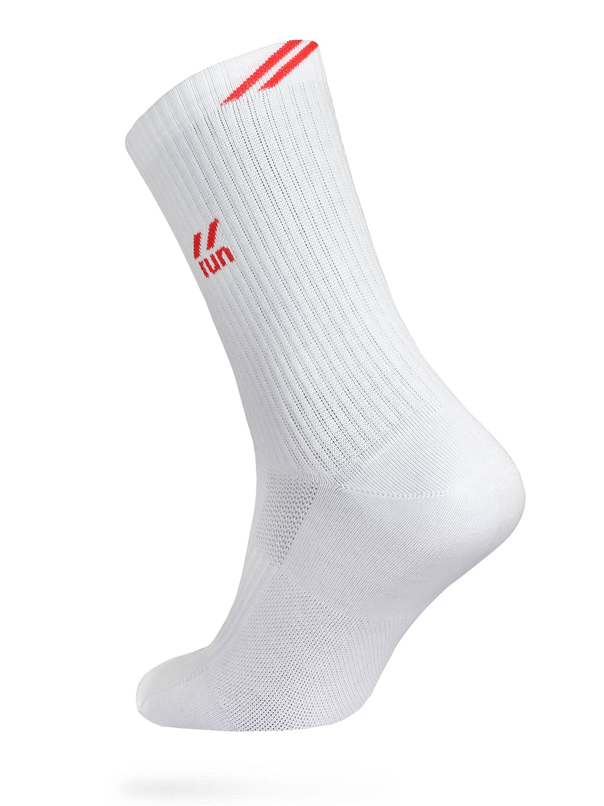 Шкарпетки білі з логотипом | 5699354