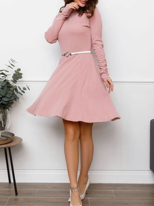 Сукня А-силуету рожева | 5954499