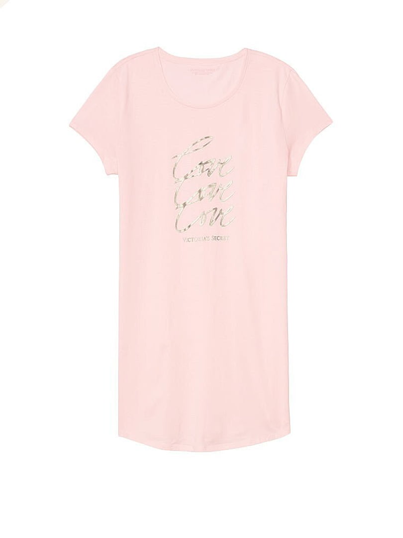 Платье домашнее розовое с принтом | 5955900
