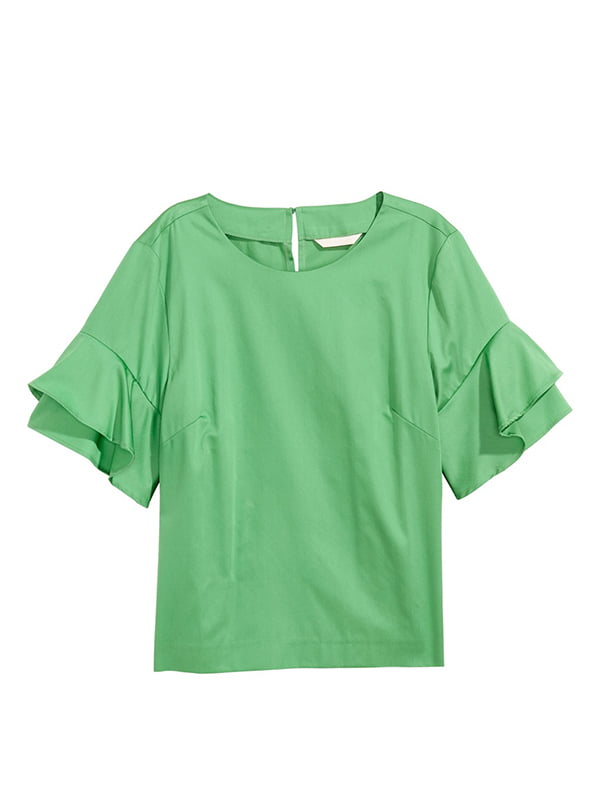 Блуза зеленая | 5990366
