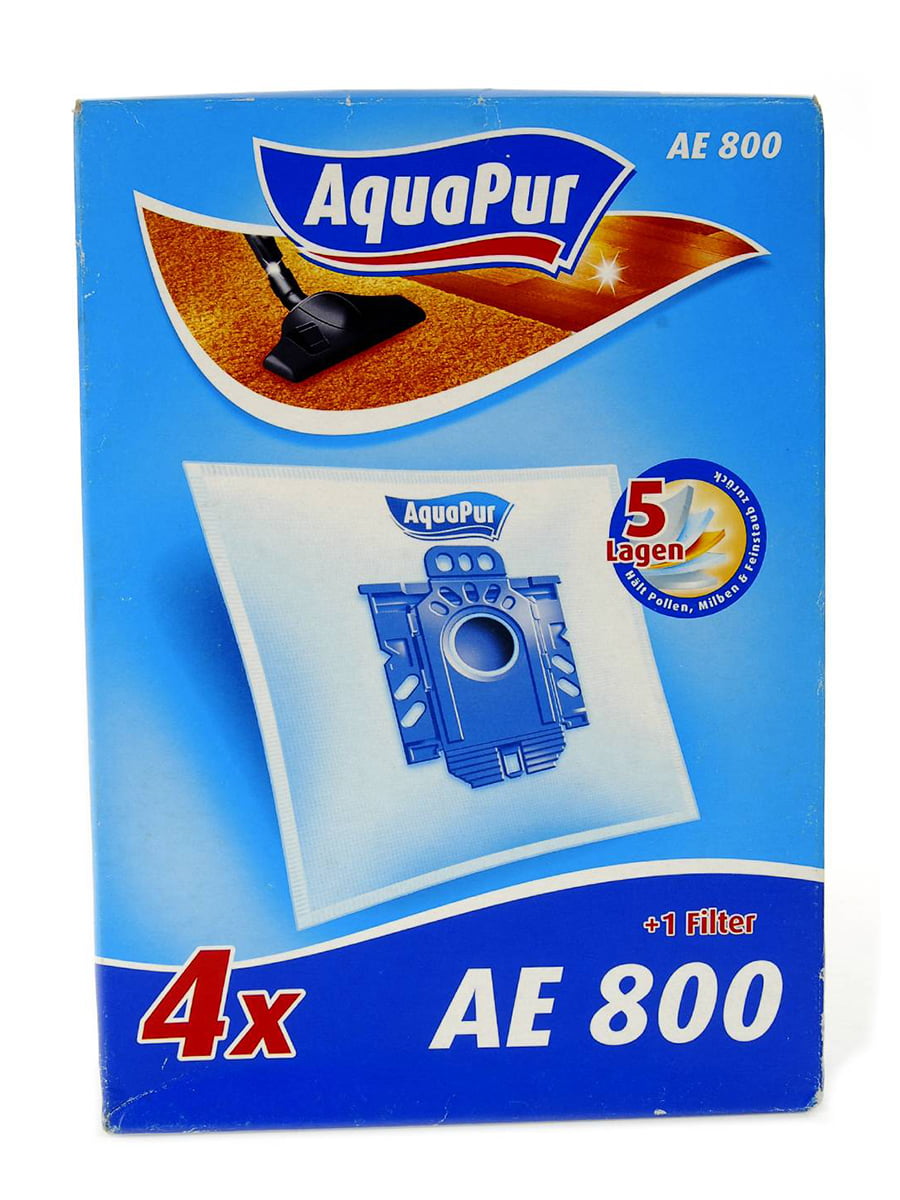 Набір мішків для пилососу АЕ 800 (4 шт.) + 1 фільтр AquaPur | 6006755